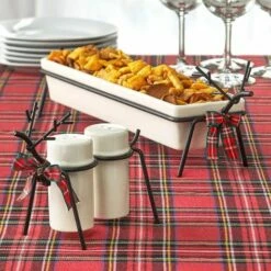 Reindeer Serving Pieces