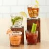 Set Of 4 Bartending Glasses