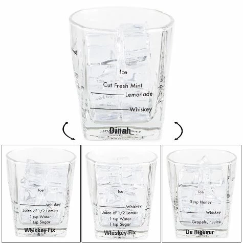 Set Of 4 Bartending Glasses - Image 5