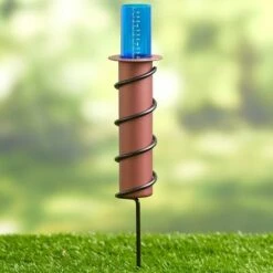 Floating Copper Rain Gauge Stake