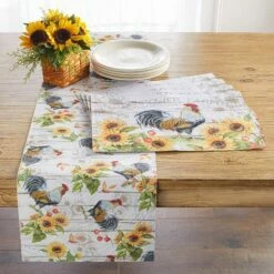 Sunflower Farm Table Runner Or Set Of 4 Placemats