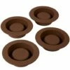 Set Of 4 Brownie Bowl Molds