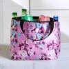Insulated Floral Tote Bag