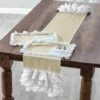 Ruffled Table Runner Or Placemats