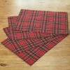 Tartan Plaid Table Runner Or Set Of 4 Placemats