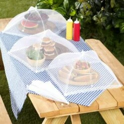 Sets Of 3 Mesh Food Covers