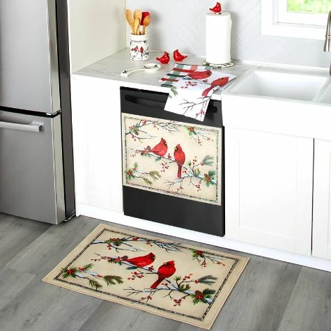 Christmas Cardinal Kitchen Collection