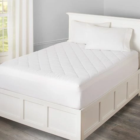 Essential Quilted Microfiber Mattress Pads - Image 2