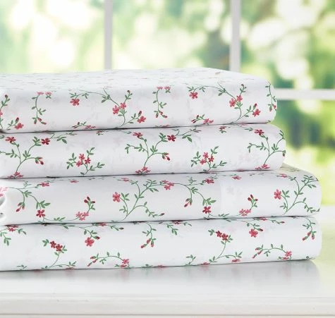 Floral Vine Bed Tite™ Microfiber Sheet Sets