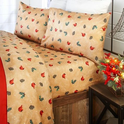 Plaid Snowman Bedroom Ensemble - Image 2