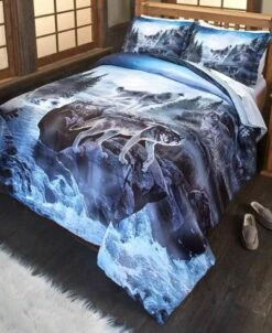 Wolf Pack Comforter Or Sham