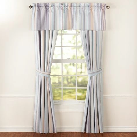 Aidan Stripe Window Curtain Or Accent Pillows - Image 5