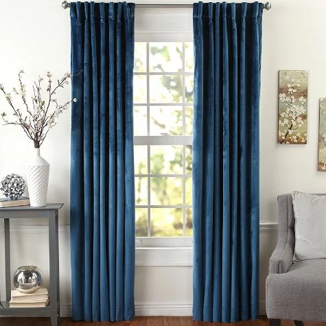 Blackout Velvet Window Curtains