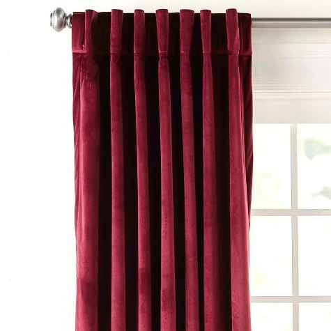 Blackout Velvet Window Curtains - Image 2