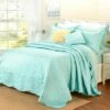 Quilted Damask Bedspread Sets