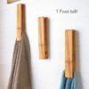 Clothespin Towel Holder