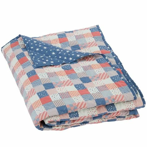 Patriotic Check Quilt Ensemble - Image 5