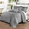 Davina Enzyme Wash Ruffled Comforter Sets