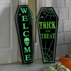30" Glow-in-the-Dark Tombstone Signs