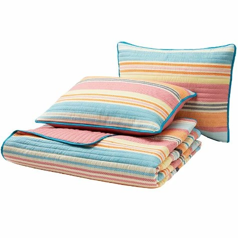 Summer Stripe Quilt Ensemble - Image 2