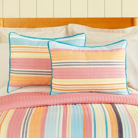 Summer Stripe Quilt Ensemble - Image 4
