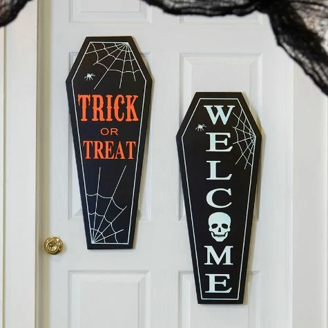 30" Glow-in-the-Dark Tombstone Signs - Image 3