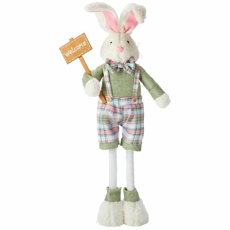 Plush Easter Rabbits With Extendable Legs - Image 3