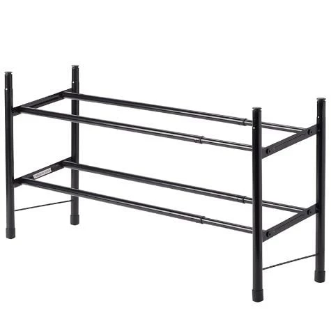2-Tier Expandable Shoe Rack - Image 2