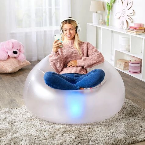 Color-Changing Inflatable Chair With Remote - Image 3
