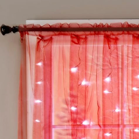 Pre Lit Window Curtain - Image 10