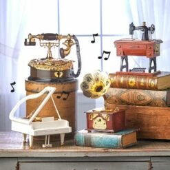 Vintage-Inspired Music Boxes