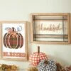 Harvest Plaid Accent Wall Decor