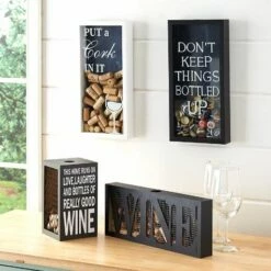 Wine Cork Or Beer Cap Holder Decor