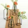 Metal Farmhouse Bud Vases