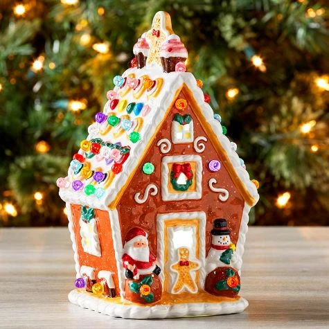 Lighted Gingerbread Holiday Accents - Image 2