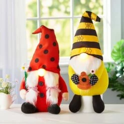 Lighted Garden Friend Gnomes