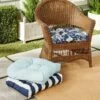 Outdoor Wicker Seat Cushions