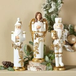 13" Traditional Holiday Figures
