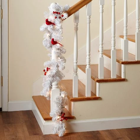 Lighted Snowy Cardinal Holiday Decor - Image 4