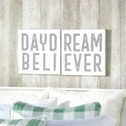 2-Pc. Daydream Believer Canvas Wall Art