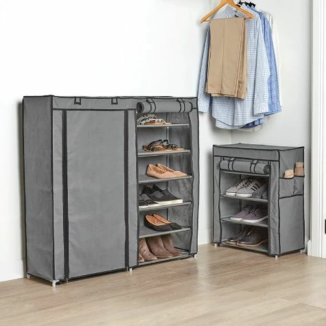 Covered Shoe Cabinets