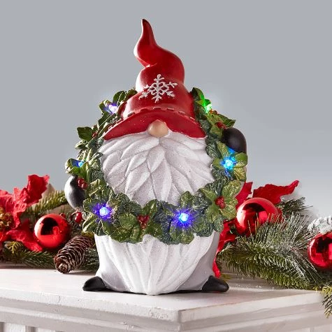 Lighted Color-Changing Holiday Gnomes - Image 6