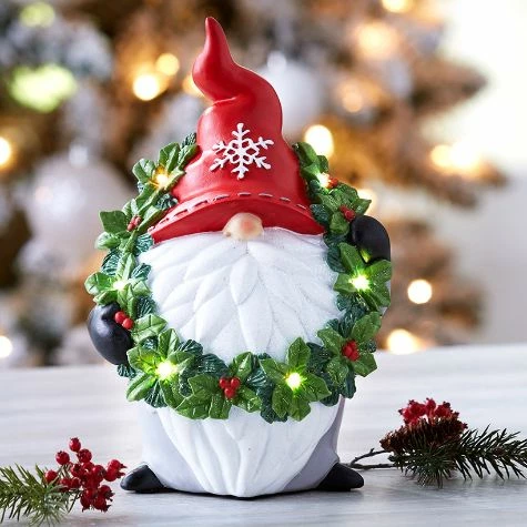 Lighted Color-Changing Holiday Gnomes - Image 7