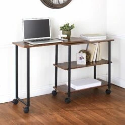 Rotating L-Shaped Desk