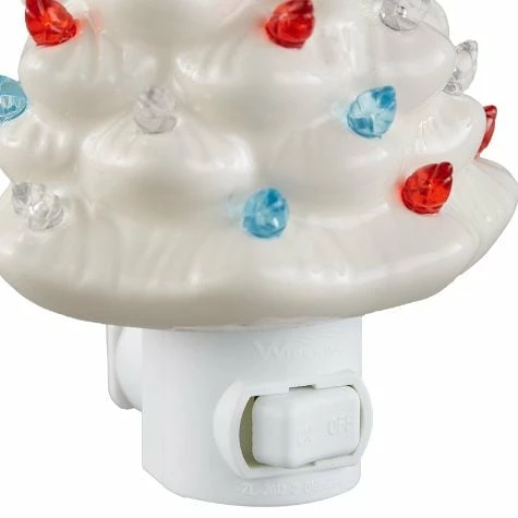 Lighted Patriotic Retro Trees - Image 5