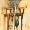 Wall-Mounted S-Hook Garage Organizer