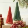 Lighted Ceramic Tabletop Trees