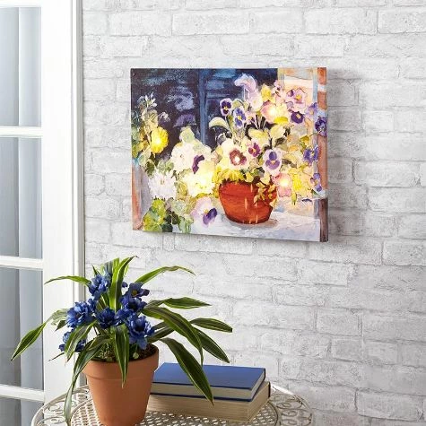 Lighted Indoor / Outdoor Canvas Wall Art - Image 2