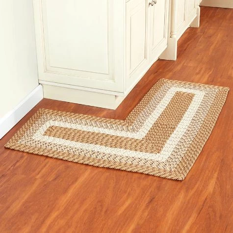 Country Braided Corner Rugs - Image 3