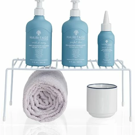 Set Of 2 Cabinet Shelf Racks - Image 3